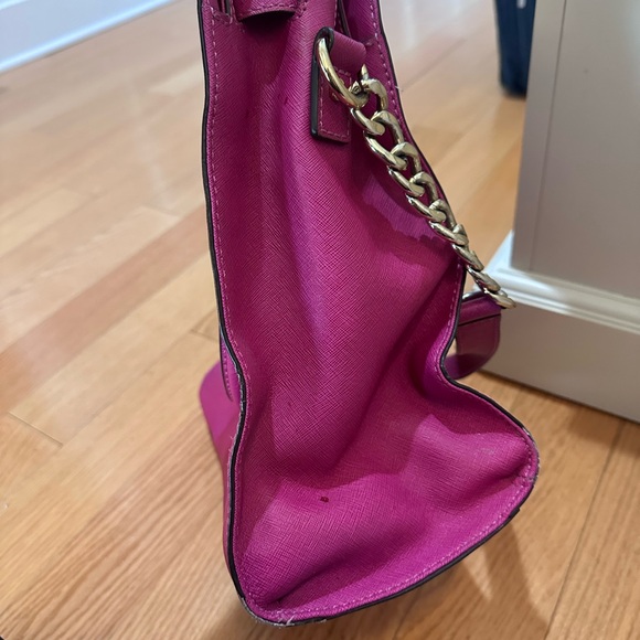 Authentic Michael Kors Pink Purse Shoulder Bag - Picture 6 of 10